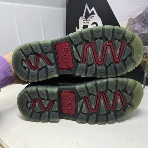 Rocky Forge Wellington Mens Size 8.5 *runs 1/2 Size Small* Composite Boots - Picture 11 of 12